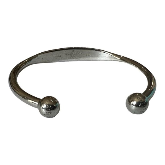 Louis Vuitton - Silver Jonck Monogram Bracelet 1127 - Picture 2 of 8